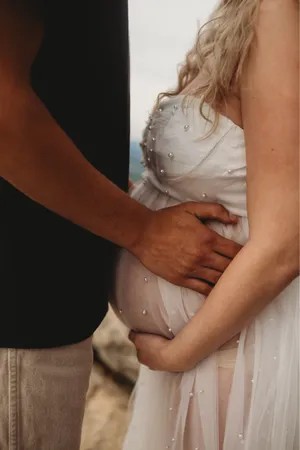 Maternity dress Pink thumbnail 3