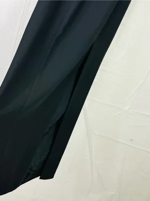 Adriana New York Black Sleeveless Maxi Dress with Rhinestone Diagonal Detail thumbnail 6