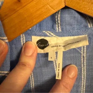 Anthropologie | Floreat Sweetly Striped Sleep Shirt‎ thumbnail 4