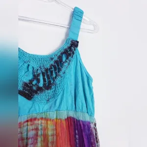 Anthropologie Lola P. Boho Tie Dye Maxi thumbnail 4