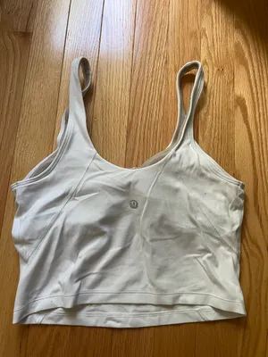 white Align Tank thumbnail 2