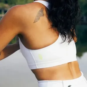 NWT FREE PEOPLE X FP Movement Move Me Bra IN WHITE thumbnail 5