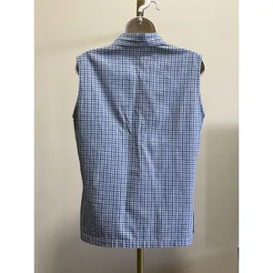 Cabin Creek Vintage Y2K Embroidered flower pattern Shirt Women's Large Sleeveless ButtonUp thumbnail 4