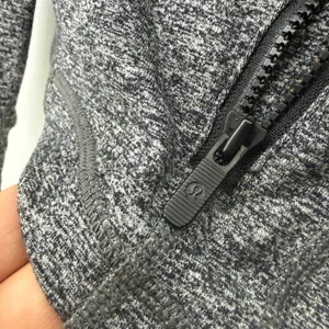 Lululemon Define Loun Jacket Vented Back Full Zip Heathered Black Womens 8 thumbnail 4