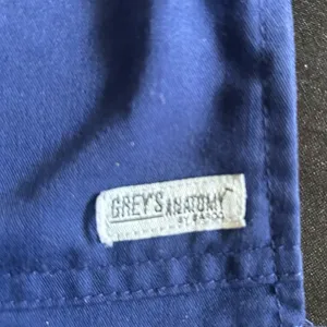 Grey's Anatomy Blue Wrap Short Sleeve Top scrubs thumbnail 2