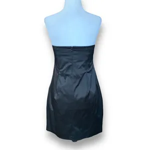 Gestuz Women's Dress Pleated‎ Corset Strapless Black Formal Mini Size 38 thumbnail 5