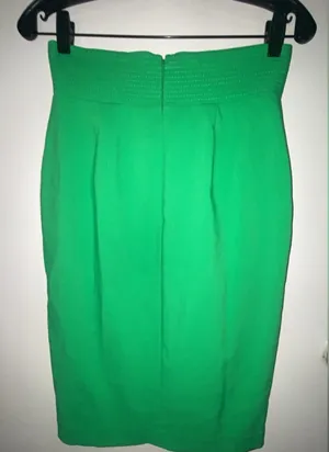 Ann Taylor Green Pencil Skirt thumbnail 2
