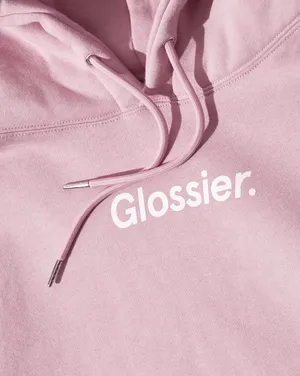Glossier Hoodie Pink Size L thumbnail 2