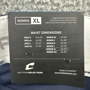 NWT Champro Softball Pants Navy Blue‎ Sports Fastpitch Women's XL x 23 thumbnail 4