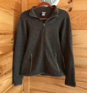 Nike BROWN ACG COLLAB ZIP UP LOGO EMBROIDERED SWEATSHIRT TOP JACKET thumbnail 1