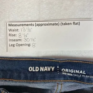 Old Navy Original Bootcut Stretch Medium Wash Jean‎ thumbnail 2