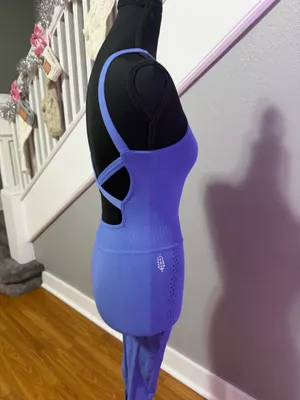 Free People Movement Good Karma Onesie Jumpsuit Periwinkle Blue Size XS/S. thumbnail 8