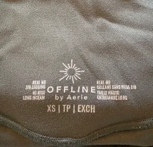 Aerie Offline Army Green Leggings thumbnail 6
