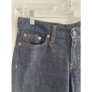 J.Crew Bootcut Jeans Womens Size 28S Dark Indigo Wash Classic Denim Stretch thumbnail 2