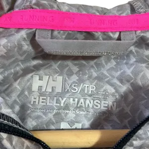 Helly Hensen X-Cool Aspire‎ Gray Running Lightweight Windbreaker Jacket thumbnail 4