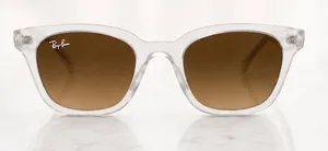 Ray-Ban Zaya Bio based White Frame with Brown Lens thumbnail 1