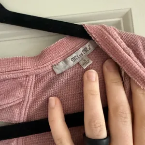 Miss Me Pink Long Sleeve Relaxed Blouse thumbnail 2