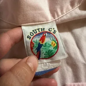 South c’s medium button down top vintage Pink thumbnail 3
