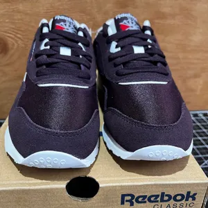 Reebok Women's Burgundy and Purple Trainers thumbnail 3
