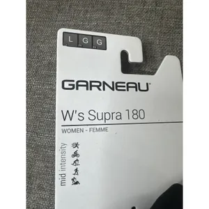Garneau Womens L Supra 180 Black Thermal Cycling Running Gloves Touchscreen thumbnail 4