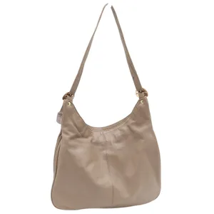 Brio Shoulder Bag Womens OS Hobo Tan Leather Gold Hardware Good thumbnail 6