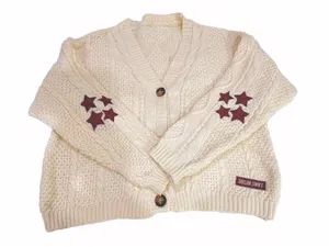 Taylor Swift Red (Taylor's Version) Star Patch Cardigan M/L Official thumbnail 2