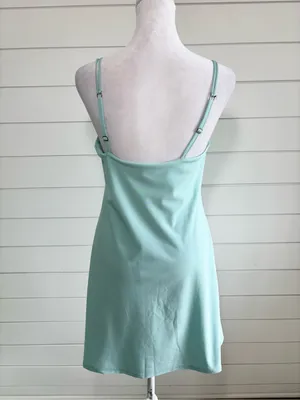Abercrombie & Fitch Traveler Athletic Tennis Golf Mint Slip Mini Dress thumbnail 3