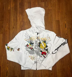 White Ed Hardy Jacket thumbnail 1