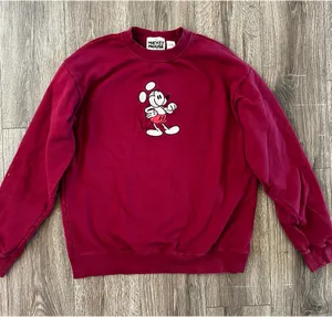 Vintage Mickey & Friends Disney Red Sweatshirt thumbnail 1