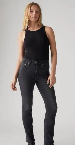 Levis 311 Shaping Skinny Jeans in Black Wash thumbnail 2