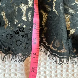 Robert Rodriguez Target Neiman Marcus Black Lace Fit Flare Cocktail Dress Bow 6 thumbnail 10