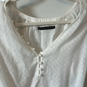 White Blouse Bodysuit — Abercrombie and Fitch thumbnail 4