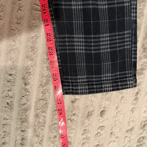 Edikted Two Tone Plaid Black Jeans Women Medium Straight Leg High Rise Grunge thumbnail 6