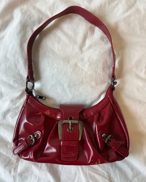 JW Pei Amazon Red Buckle Shoulder Bag thumbnail 1