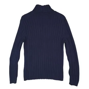 Vtg 2004 Tommy Hilfiger Sweater Womens‎ XL Cable Stripe Turtleneck Cotton Y2K thumbnail 2