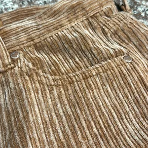 Corduroy Brown Frayed Hem Shorts thumbnail 6