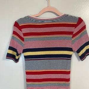 Forever 21 Stripped Mini Dress thumbnail 8