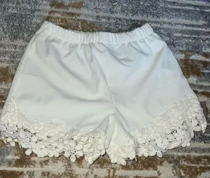 Monteau White Shorts thumbnail 1