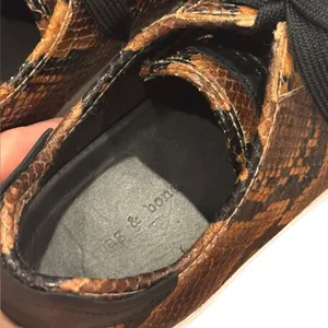 Rag & Bone RB Army Low Sneakers In Golden Brown Size 39.5 thumbnail 7