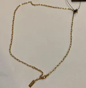 Saint Laurent Chain Vierk Necklace thumbnail 1