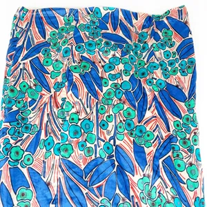 Brooks‎ Brothers Womens Cotton Floral Leaf Print Preppy Coastal Sheath Dress 6 thumbnail 3