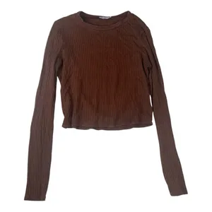 Reformation size small brown Cocoa Long Sleeve Top ribbed casual thumbnail 1