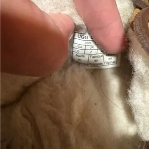 UGG Tan Slippers with Soft Lining thumbnail 4