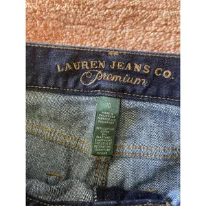 Ralph Lauren Lauren Jeans Co. Premium Women’s Riding-Style Jeans Dark Blue Size 10 thumbnail 2