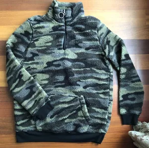 Camo Sherpa Quarter Zip S/M thumbnail 1