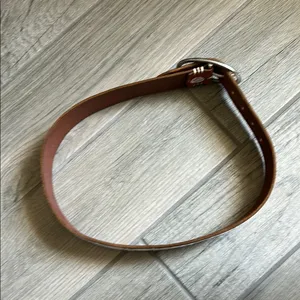 Brown and White Embroidered Belt thumbnail 4