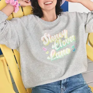 Stoney Clover Lane‎ + Target Grey Sweatshirt M thumbnail 2