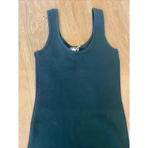 NWT Wishlist Womens Green Scoop Neck Sleeveless Midi Bodycon Tank‎ Dress Sz S thumbnail 6