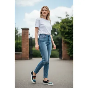 Keds Women Empower Slip On Sneakers Black Rainbow Text‎ Print Size 7.5 statement thumbnail 7