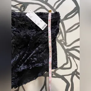 URBAN OUTFITTERS Textured Velvet Lace Strapless Tube Top Tank Women’s XS NWT thumbnail 8